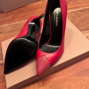 Saint Laurent - red pumps